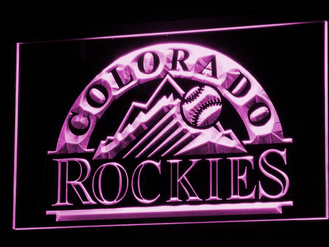 Colorado Rockies LED Neon Sign
